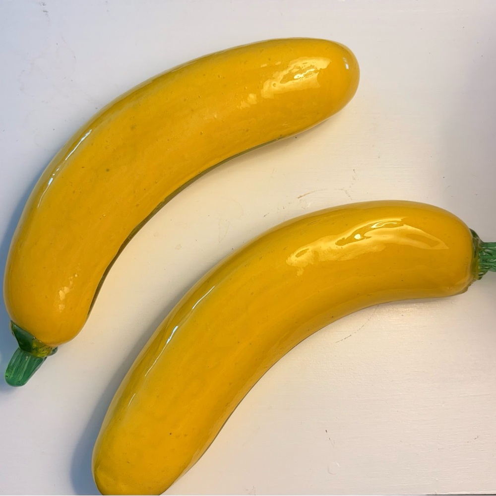 Vintage Glass Bananas 🍌